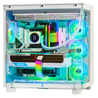 TECHNOID Frozen Gaming PC (AMD Radeon RX 9070 XT - AMD RYZEN 7 9850X3D - 32 GB DDR5 RAM - 2TB SSD - AI Ready - Windows 11 P - Wifi - HYTE Y70 Touch infinite - White)