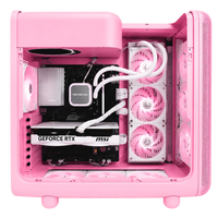 TECHNOID Infinity Gaming Pc (Amd Ryzen 7 9700X - RTX 5070 - 1TB SSD - 32GB RAM DDR5- Win 11 Pro - HYTE x50 - Strawberry)