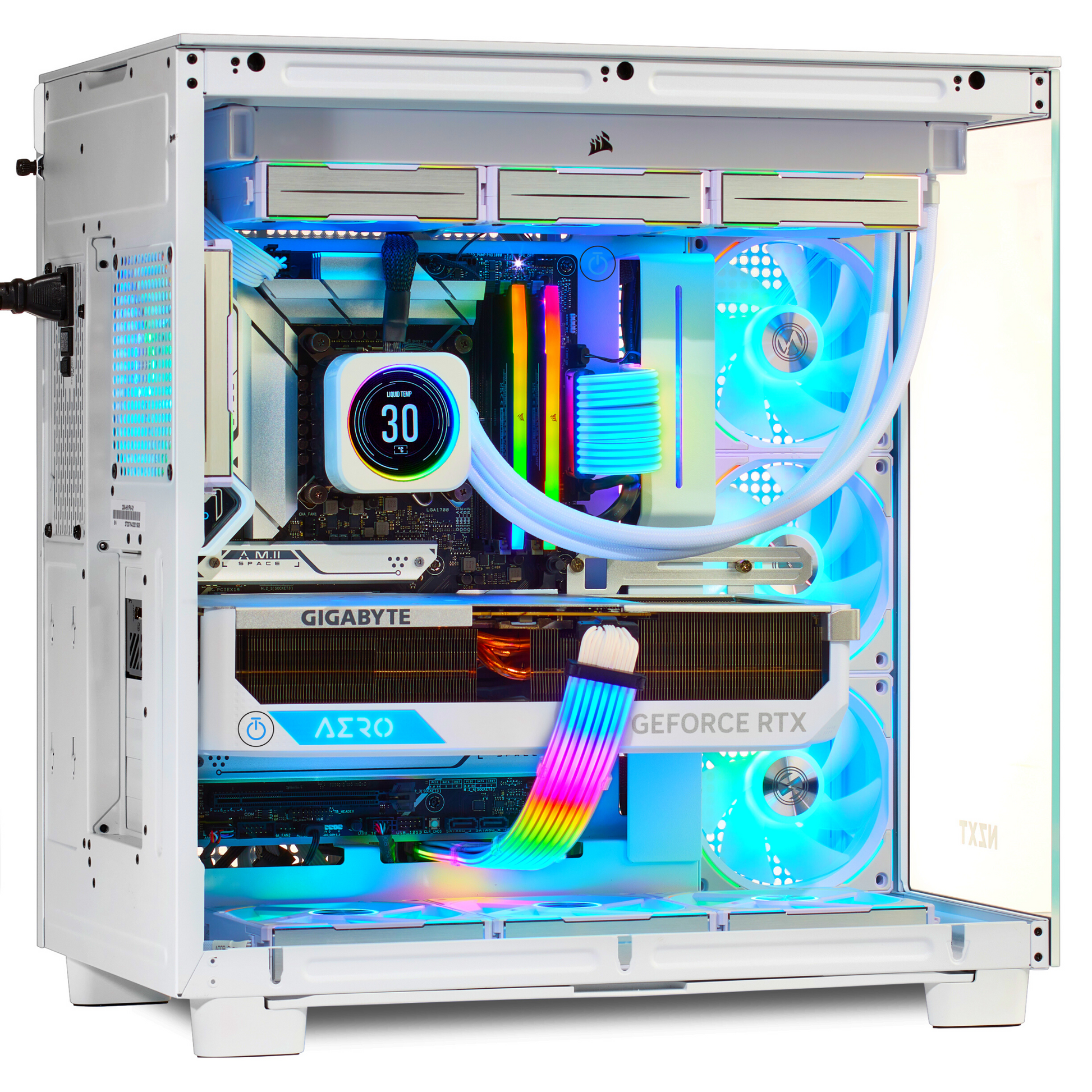 TECHNOID FROZEN Gaming PC - Intel Core i9 14900K, 96GB Ram, 4TB SSD, RTX 4080 Super, Windows 11 Pro