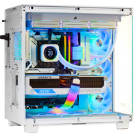TECHNOID Frozen Gaming PC (AMD Radeon RX 9070 XT - AMD RYZEN 7 9850X3D - 32 GB DDR5 RAM - 2TB SSD - AI Ready - Windows 11 P - Wifi - HYTE Y70 Touch infinite - White)