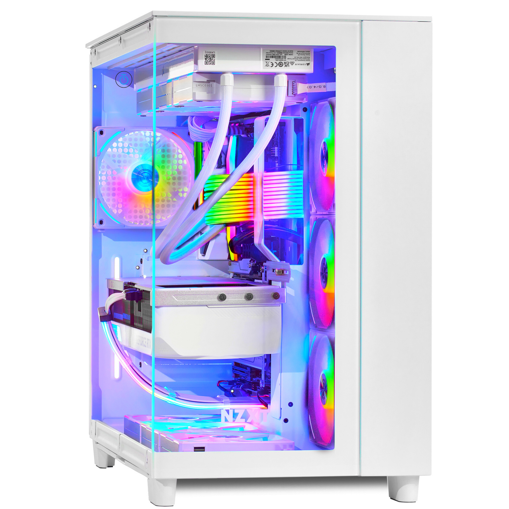 TECHNOID FROZEN Gaming PC - Intel Core i9 14900K, 96GB Ram, 4TB SSD, RTX 4090, Windows 11 Pro