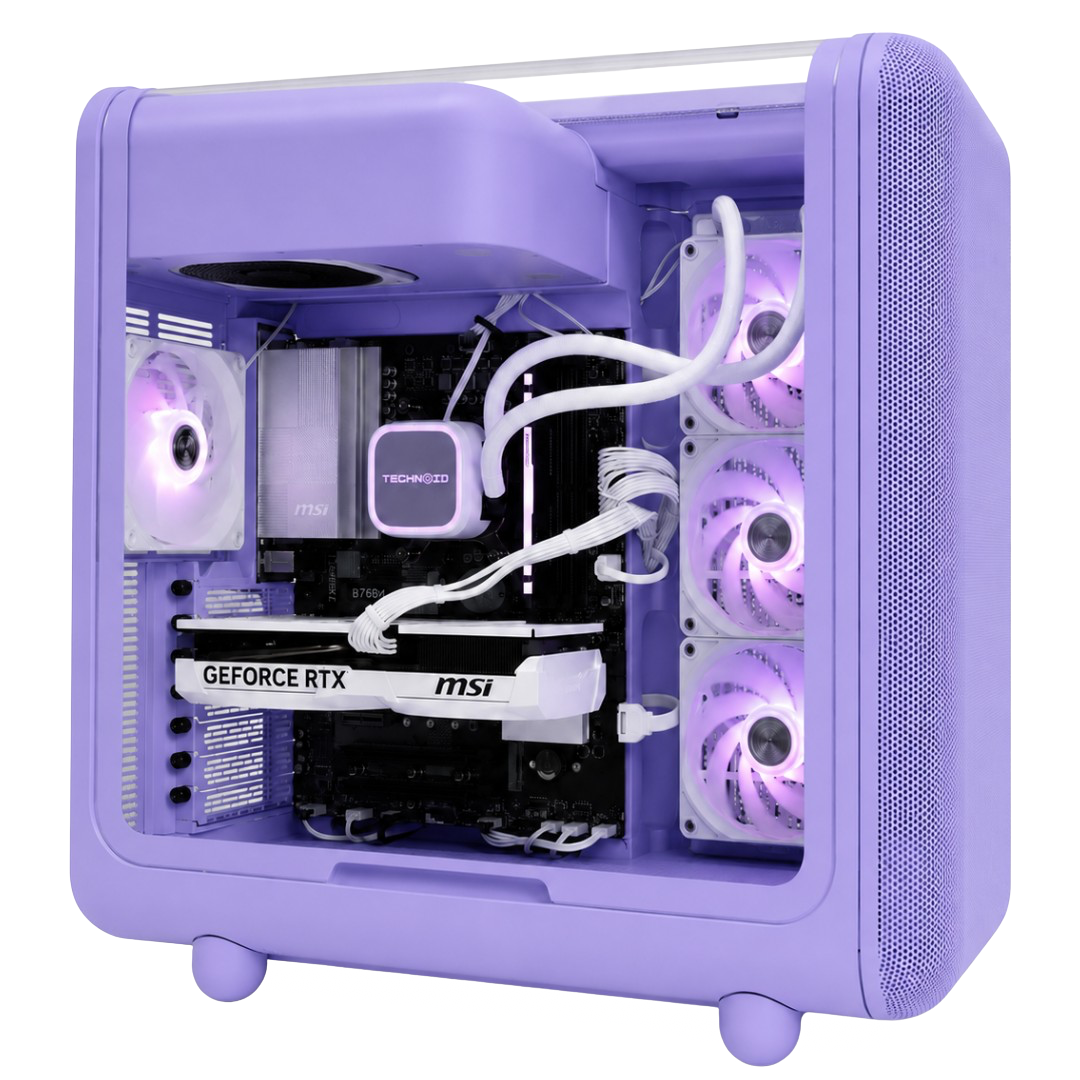 TECHNOID Infinity Gaming Pc (Amd Ryzen 7 9700X - RTX 5070 - 1TB SSD - 32GB RAM DDR5- Win 11 Pro - HYTE x50 - Taro)