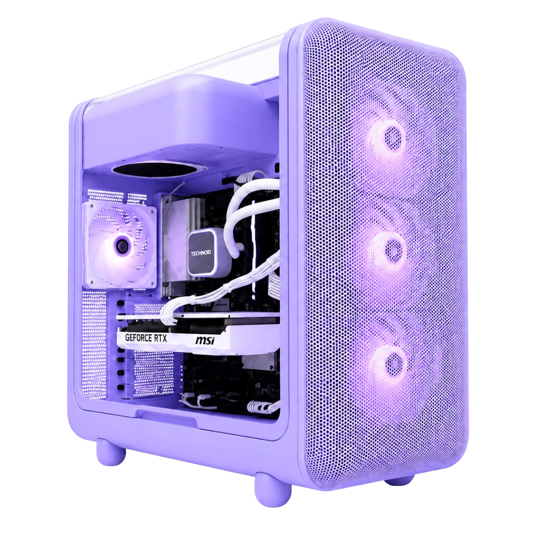 TECHNOID Infinity Gaming Pc (Amd Ryzen 7 9700X - RTX 5070 - 1TB SSD - 32GB RAM DDR5- Win 11 Pro - HYTE x50 - Taro)