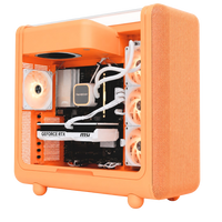 TECHNOID Infinity Gaming Pc (Amd Ryzen 7 9700X - RTX 5070 - 1TB SSD - 32GB RAM DDR5- Win 11 Pro - HYTE x50 - Orange)