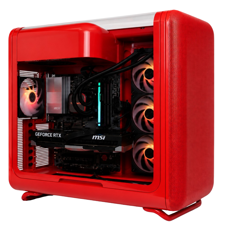 TECHNOID Infinity Gaming Pc (Amd Ryzen 7 9700X - RTX 5070 - 1TB SSD - 32GB RAM DDR5- Win 11 Pro - HYTE x50 - Cherry)