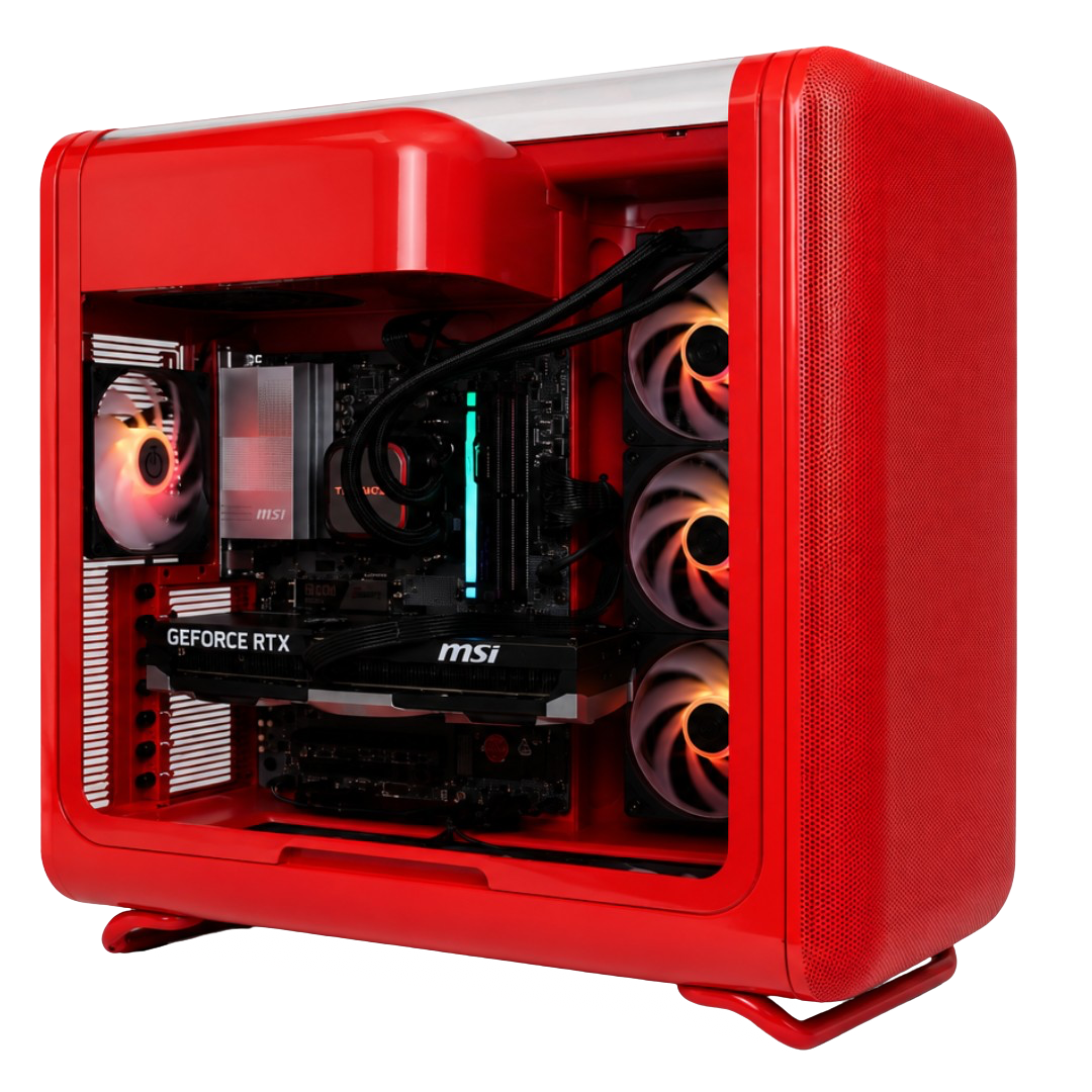 TECHNOID Infinity Gaming Pc (Amd Ryzen 7 9700X - RTX 5070 - 1TB SSD - 32GB RAM DDR5- Win 11 Pro - HYTE x50 - Cherry)