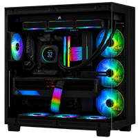 TECHNOID Frozen Gaming PC (AMD Radeon RX 9070 XT - AMD RYZEN 7 9850X3D - 32 GB DDR5 RAM - 2TB SSD - AI Ready - Windows 11 P - Wifi - HYTE Y70 Touch infinite - Black)