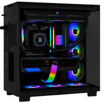 TECHNOID Frozen Gaming PC (AMD Radeon RX 9070 XT - AMD RYZEN 7 9850X3D - 32 GB DDR5 RAM - 2TB SSD - AI Ready - Windows 11 P - Wifi - HYTE Y70 Touch infinite - Black)
