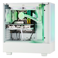 TECHNOID Icy White Gaming PC - GeForce RTX 5080 - AMD Ryzen 7 7800X3D - 64GB DDR5 - 1TB SSD - Win 11 PRO - AI Ready - VR Compatible - Wifi Bluetooth