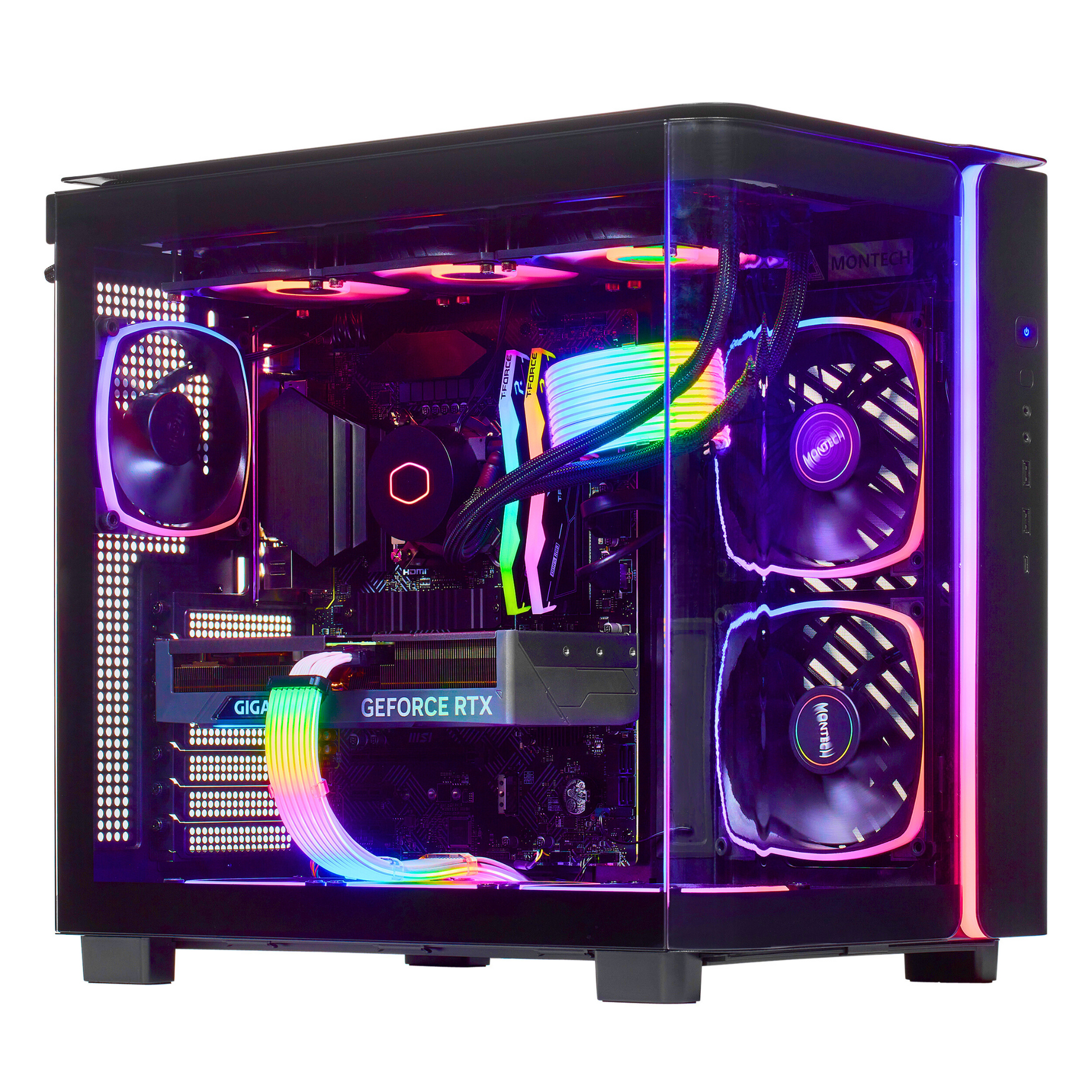 TECHNOID Master Gaming PC (RTX 4070 Super - Intel Core i7 14TH Gen- 64 GB DDR5 RAM - 2TB SSD - Windows 11 H - Wifi)