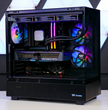 TECHNOID Glass Gaming PC - GeForce RTX 5070 Ti - AMD Ryzen 7 7800X3D - 32GB DDR5 - 2TB SSD - Win 11 PRO - AI Ready - VR Compatible - Wifi Bluetooth - Black