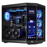 TECHNOID Limited Edition Gaming PC - Intel Core i9 14900KF, 32GB Ram, 1TB SSD, RTX 5070 , Windows 11 Pro, HYTE Y70 Touch infinite, Black