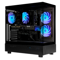 TECHNOID Glass GAMING PC (RTX 5060 - Ryzen 7 7700 - 32 GB RAM - 1TB SSD - WIN 11 H - Wifi - 3 Years Warranty - Black)