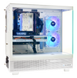 TECHNOID Glass Gaming PC - GeForce RTX 5060 - AMD Ryzen 5 9600x - 32GB DDR5 - 1TB SSD - Win 11 PRO - AI Ready - VR Compatible - White