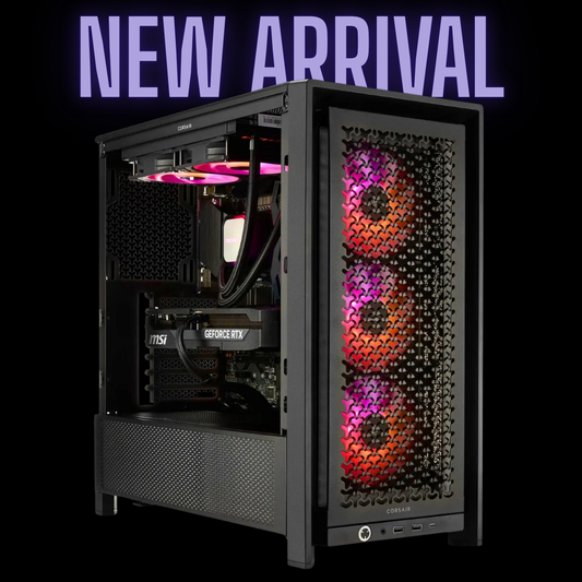 TECHNOID Ultimate Gaming PC - RTX 5080 - AMD Ryzen 7 9850X3D - 64GB DDR5 - 2TB SSD - Win 11 PRO - AI Ready - 850w 80 Plus Gold PSU - VR Compatible - Black)