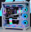TECHNOID Frozen Gaming PC - RTX 5070 Ti - AMD Ryzen 7 9800X3D - 32GB DDR5 - 2TB SSD - Win 11 PRO - AI Ready - 850w 80 Plus Gold PSU - VR Compatible - White