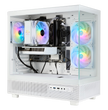 TECHNOID Glass Gaming PC - GeForce RTX 5060 Ti - AMD Ryzen 5 9600x - 32GB DDR5 - 2TB SSD - Win 11 PRO - AI Ready - VR Compatible - White
