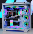 TECHNOID Frozen Gaming PC - RTX 5070 Ti - AMD Ryzen 7 9800X3D - 32GB DDR5 - 2TB SSD - Win 11 PRO - AI Ready - 850w 80 Plus Gold PSU - VR Compatible - White