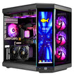 TECHNOID Limited Edition Gaming PC - AMD Ryzen 5 9600X , 32GB Ram, 2TB SSD, RTX 5060 Ti , Windows 11 Pro, HYTE Y70 Touch infinite, Black