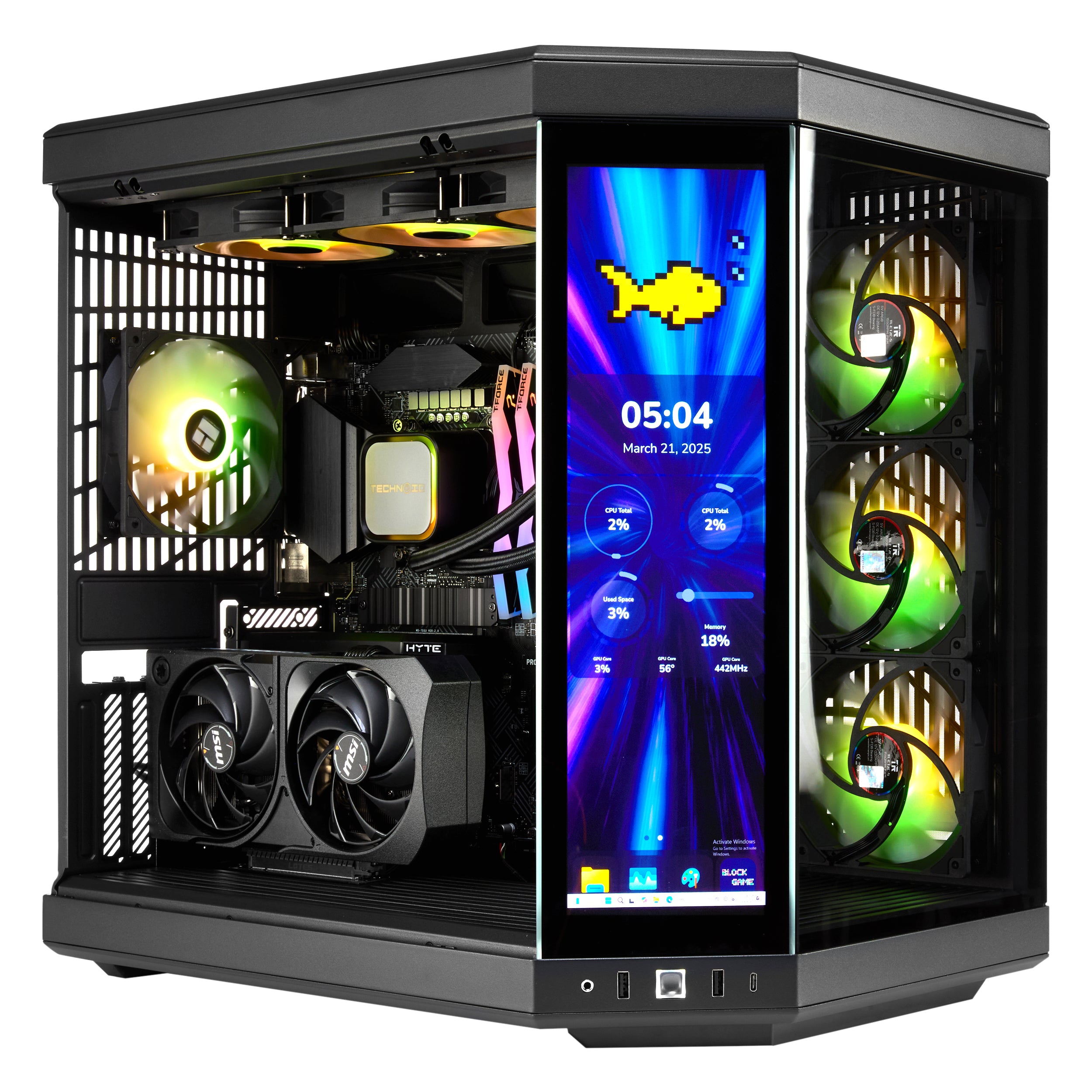 ライトゲーミングパソコン i7 4770 gtx750 ssd256hdd1tb TECHNOID Limited Edition Gaming PC - Intel Core i9 14900KF