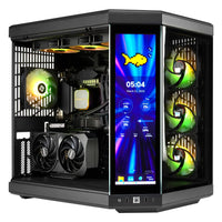TECHNOID Limited Edition Gaming PC - Intel Core i9 14900KF, 32GB Ram, 1TB SSD, RTX 5070 , Windows 11 Pro, HYTE Y70 Touch infinite, Black