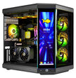 TECHNOID Limited Edition Gaming PC - AMD Ryzen 5 9600X , 32GB Ram, 2TB SSD, RTX 5060 Ti , Windows 11 Pro, HYTE Y70 Touch infinite, Black