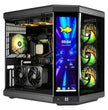 TECHNOID Limited Edition Gaming PC - AMD Ryzen 5 9600X , 32GB Ram, 2TB SSD, RTX 5060 Ti , Windows 11 Pro, HYTE Y70 Touch infinite, Black