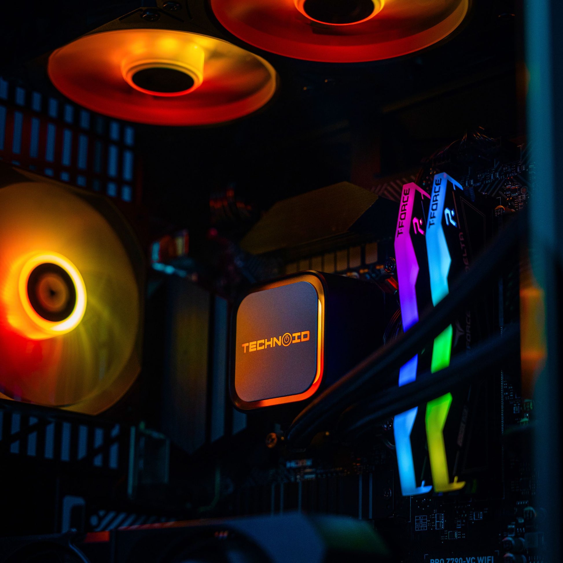 TECHNOID Limited Edition Gaming PC - AMD Ryzen 5 9600X , 32GB Ram, 2TB SSD, RTX 5060 Ti , Windows 11 Pro, HYTE Y70 Touch infinite, Black