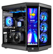 TECHNOID Limited Edition Gaming PC - AMD Ryzen 5 9600X , 32GB Ram, 2TB SSD, RTX 5060 Ti , Windows 11 Pro, HYTE Y70 Touch infinite, Black