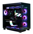 TECHNOID Frozen Gaming PC - RTX 5070 Ti - AMD Ryzen 7 9800X3D - 32GB DDR5 - 2TB SSD - Win 11 PRO - AI Ready - 850w 80 Plus Gold PSU - VR Compatible - Black