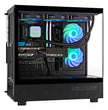 TECHNOID Glass Gaming PC - Intel Core i9-14900KF - GeForce RTX 5070 Ti - 32GB DDR5 - 1TB SSD - Win 11 PRO - AI Ready - VR Compatible - Wifi Bluetooth - Black