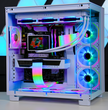 TECHNOID Frozen Gaming PC - RTX 5080 - AMD Ryzen 7 9800X3D - 32GB DDR5 - 2TB SSD - Win 11 PRO - AI Ready - 850w 80 Plus Gold PSU - VR Compatible - White