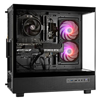TECHNOID Glass Gaming Pc (RTX 5070 Ti - Ryzen 7 - 32 GB RAM - 1TB SSD - WIN 11 H - Wifi - Black)