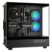 TECHNOID Glass Gaming Pc (RTX 5070 Ti - Ryzen 7 - 32 GB RAM - 1TB SSD - WIN 11 H - Wifi - Black)