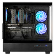 TECHNOID Glass Gaming PC - GeForce RTX 5070 Ti - AMD Ryzen 7 9800X3D - 32GB DDR5 - 2TB SSD - Win 11 PRO - AI Ready - 850w 80 Plus Gold PSU - VR Compatible - Black