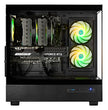 TECHNOID Glass Gaming PC - GeForce RTX 5070 Ti - AMD Ryzen 7 9800X3D - 32GB DDR5 - 2TB SSD - Win 11 PRO - AI Ready - 850w 80 Plus Gold PSU - VR Compatible - Black