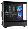TECHNOID Glass Gaming PC - GeForce RTX 5070 Ti - AMD Ryzen 7 9800X3D - 32GB DDR5 - 2TB SSD - Win 11 PRO - AI Ready - 850w 80 Plus Gold PSU - VR Compatible - Black