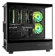 TECHNOID Glass Gaming PC - GeForce RTX 5070 Ti - AMD Ryzen 7 9800X3D - 32GB DDR5 - 2TB SSD - Win 11 PRO - AI Ready - 850w 80 Plus Gold PSU - VR Compatible - Black