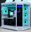TECHNOID Limited Edition Gaming PC - Intel Core i7 14700KF, 32GB Ram, 2TB SSD, RTX 5070 , Windows 11 Pro, HYTE Y70 Touch infinite, White