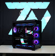 TECHNOID Frozen Gaming PC - RTX 5070 - AMD Ryzen 7 9700X - 32GB DDR5 - 2TB SSD - Win 11 PRO - AI Ready - 850w 80 Plus Gold PSU - VR Compatible - Black