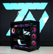 TECHNOID Frozen Gaming PC - RTX 5070 - AMD Ryzen 7 9700X - 32GB DDR5 - 2TB SSD - Win 11 PRO - AI Ready - 850w 80 Plus Gold PSU - VR Compatible - Black
