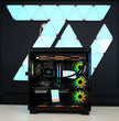 TECHNOID Frozen Gaming PC - RTX 5070 - AMD Ryzen 7 9700X - 32GB DDR5 - 2TB SSD - Win 11 PRO - AI Ready - 850w 80 Plus Gold PSU - VR Compatible - Black