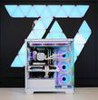 TECHNOID Nova Gaming PC - AMD Radeon RX 9070 XT - AMD Ryzen 7 9800X3D - 32GB DDR5 - 2TB SSD - Win 11 PRO - AI Ready - 850w 80 Plus Gold PSU - VR Compatible - White