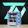 TECHNOID Nova Gaming PC - AMD Radeon RX 9070 XT - AMD Ryzen 7 9800X3D - 32GB DDR5 - 2TB SSD - Win 11 PRO - AI Ready - 850w 80 Plus Gold PSU - VR Compatible - White