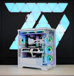 TECHNOID Nova Gaming PC - AMD Radeon RX 9070 XT - AMD Ryzen 7 9800X3D - 32GB DDR5 - 2TB SSD - Win 11 PRO - AI Ready - 850w 80 Plus Gold PSU - VR Compatible - White