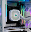 TECHNOID Nova Gaming PC - AMD Radeon RX 9070 XT - AMD Ryzen 7 9800X3D - 32GB DDR5 - 2TB SSD - Win 11 PRO - AI Ready - 850w 80 Plus Gold PSU - VR Compatible - White