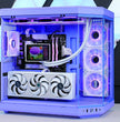 TECHNOID Limited Edition Gaming Pc (Amd Ryzen 7 9700x - RTX 5070 - 2TB SSD - 32GB RAM DDR5- Win 11 Pro - HYTE Y70 - Purple)