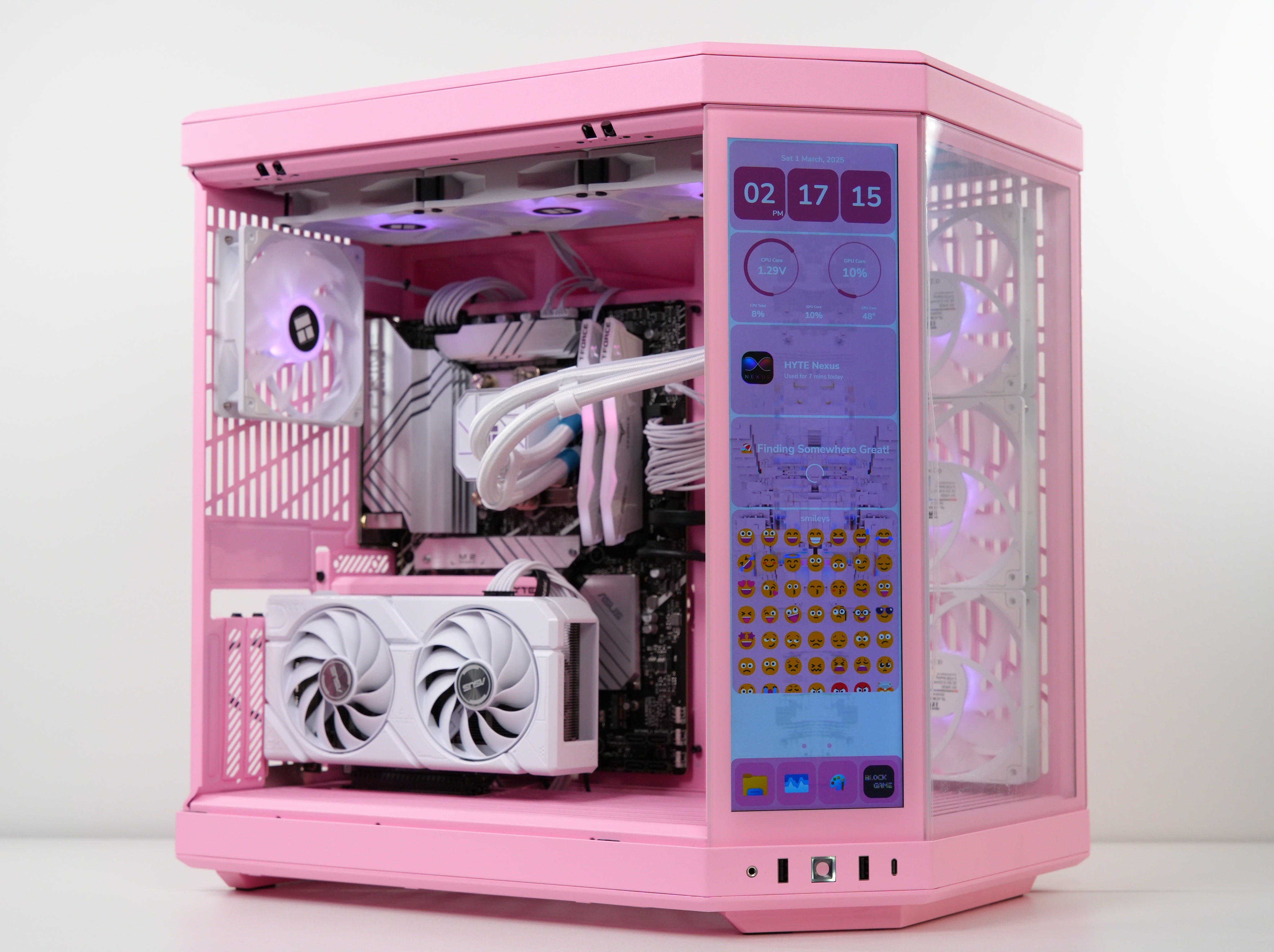 Buy Limited Edition Gaming PC 'Ryzen 7 9700x - Pink' In Just