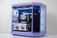 TECHNOID Limited Edition Gaming Pc (Amd Ryzen 7 7700 - RTX 5070 - 2TB SSD - 32GB RAM DDR5- Win 11 Pro -  HYTE Y70 Touch infinite - Purple)