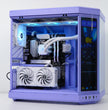 TECHNOID Limited Edition Gaming Pc (Amd Ryzen 7 7700 - RTX 5070 - 2TB SSD - 32GB RAM DDR5- Win 11 Pro -  HYTE Y70 Touch infinite - Purple)